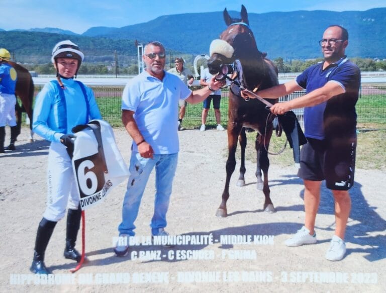 Première victoire pour Cheyenne Banz sous notre parrainage