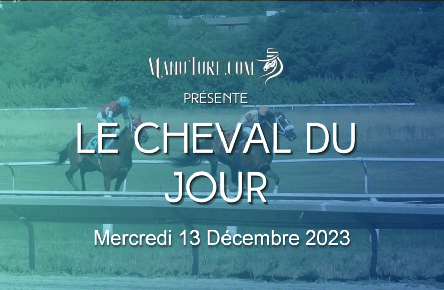 Le Cheval du Jour – 13/12/2023