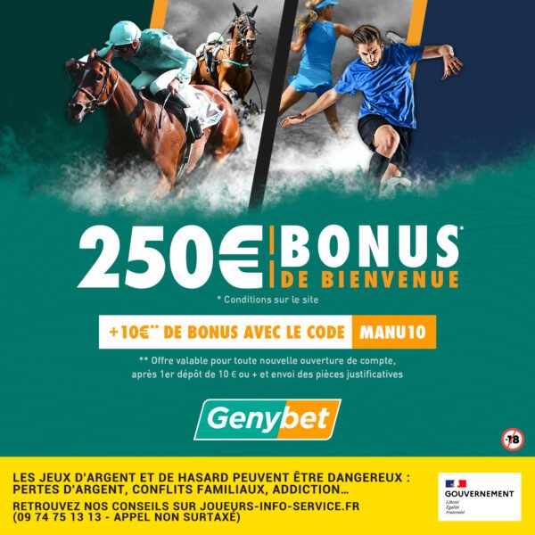 ManuTurf x Genybet : Un Partenariat Gagnant pour les Passionnés de Courses Hippiques