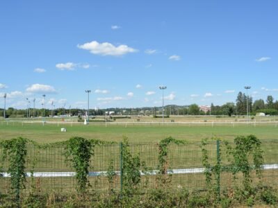 L'hippodrome de Vichy vue d'ensemble - Crédits : Tabl-trai