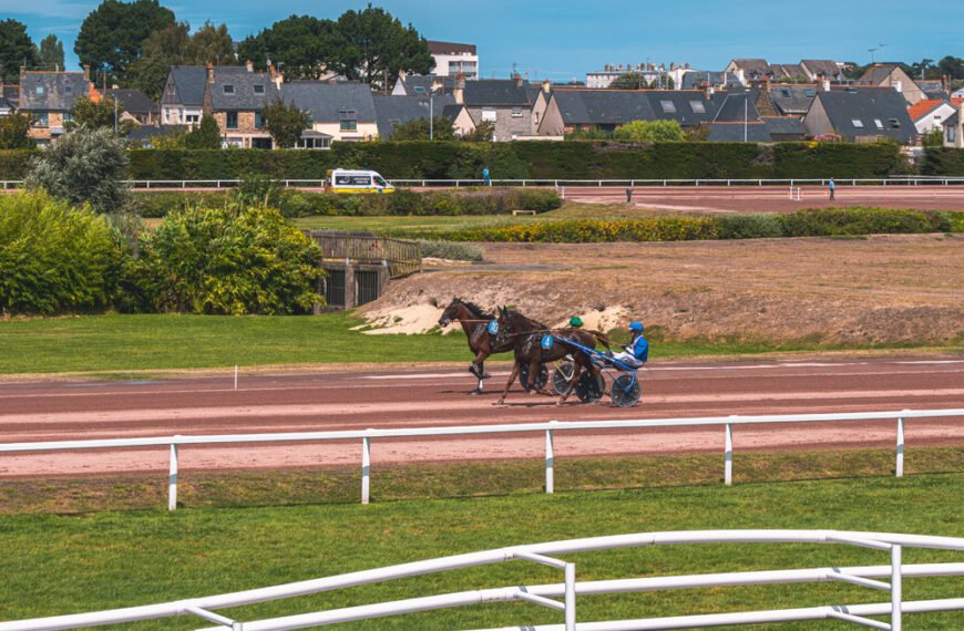 L'hippodrome de Saint-Malo - Crédits : regarddecorsaire.com