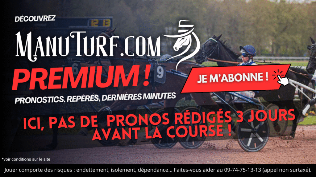 Abonnez-vous à Manu Turf ! Les meilleurs pronostics Turf !